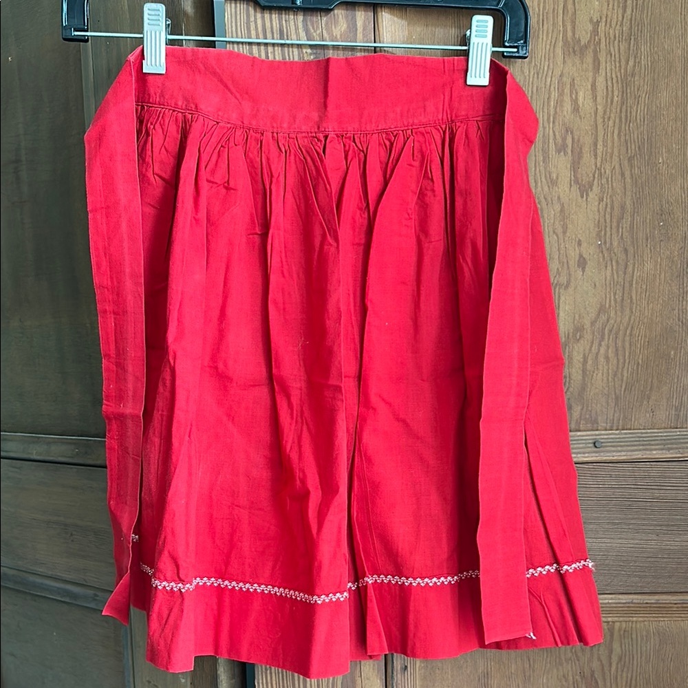 Red Vintage Kids Apron